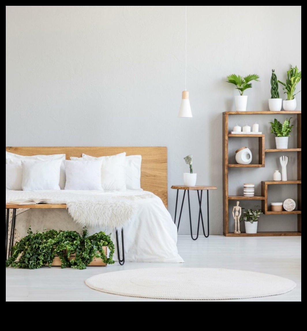 Puteți sugera modalități de a crea un dormitor inspirat de scandinav folosind idei de decor?